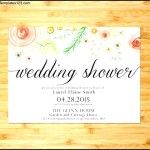 Wedding Shower Invitation Sample