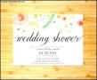 Wedding Shower Invitation Sample