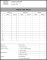 Weekly Cash Report Form Template