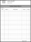 Weekly Expense Record Form Template