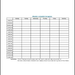 Weekly To DO List Template Free