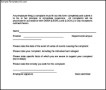 Word Employee Complaint Form