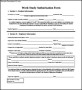 Work Study Authorization Form