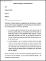 Written Warning Template for Job Performance