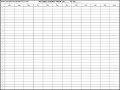 Events Calendar – July to June Template