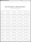 100 Numbers – Odd Numbers Template