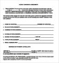 Agency Booking Contract