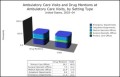 Ambulatory Care Visits Bar Graph Example Template
