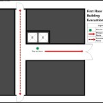 Building – First Floor Elevator Plan Template