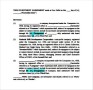 Investment Contract Template