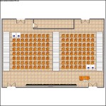 Lecture Hall Layout Template