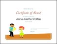 Award Certificate Template