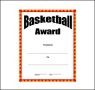Basketball Award Template Free