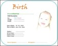 Birth Certificate Template Word