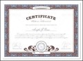 Blank Certificate Template Sample