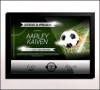 Blank Football Certificate Template