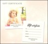 Blank Photography Gift Certificate