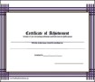 Certificate of Achievement Basketball
