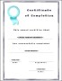 Certificate of Completion Template Free Download Sample