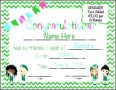 Certificate of Completion Template for Kids