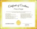 Certificate of Excellence Template Download