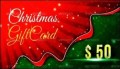 Christmas Holidays Giftcard Certifcate Template PSD