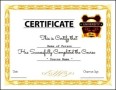 Course Certificate Template