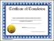Course Completion Certificate Template Sample