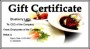 Create Free Restaurant Gift Certificate Restaurant Template