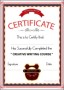 Creative Writing Certificate