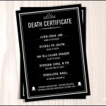 Death Certificate Sample
