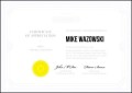 Diploma Award Certificate