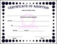 Download Adoption Certificate