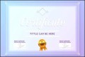 Editable Swimming Certificate