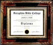 Education Profession Certificate Template