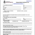 Employee Medical Certification Form