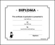 Example Diploma Certificate Template Free