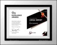 Excellence Award Certificate