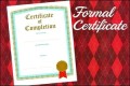 Formal Graduation Certificate of Completion