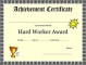 Free Achievement Certificate Template