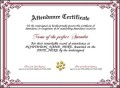 Free Attendance Certificate Designer