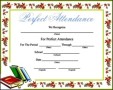 Free Blank Printable Attendance Certificate Template