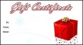 Free Christmas Gift Certificate Template