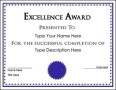 Free Downloadable Certificate Template
