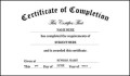 Free Kindergarten Preschool Certificate of Completion Word