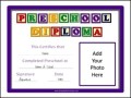 Free Preschool Graduation Certificate Template
