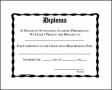 Free Printable Diploma Certificate Template