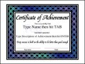 Free Professional Certificate of Achievement Template