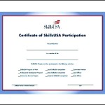 Free Training Participation Certificate Word Format