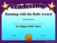 Gag Funny Leadership Certificate Template